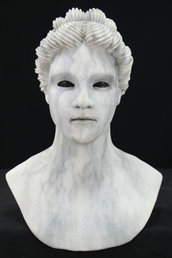 Artemis the Statue Silicone Mask - Marble