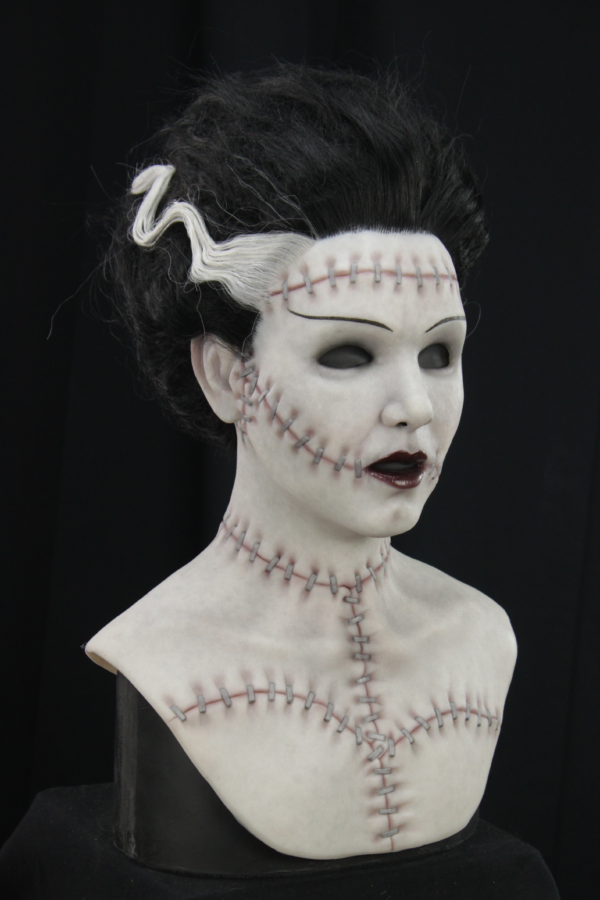 Creatures Bride Silicone Mask - Classic with Hair