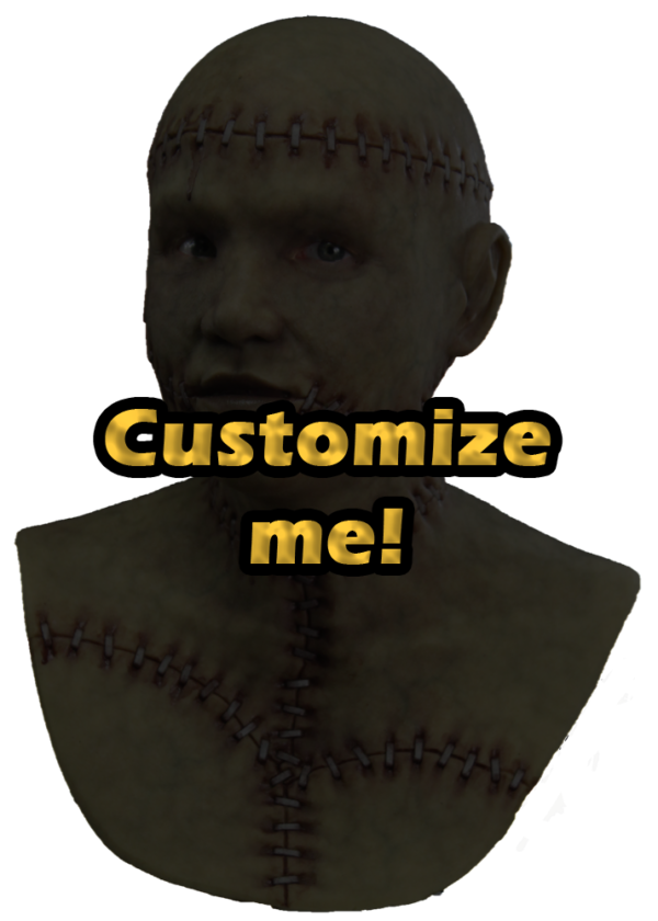 Creatures Bride Silicone Mask - Fully Customizable