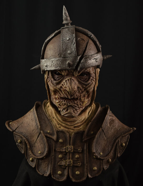 Dread Knight Silicone Mask - Brown Leather