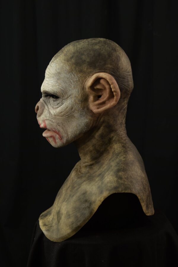 Ape Man Silicone Mask - Artist's Special: War Paint - Image 3