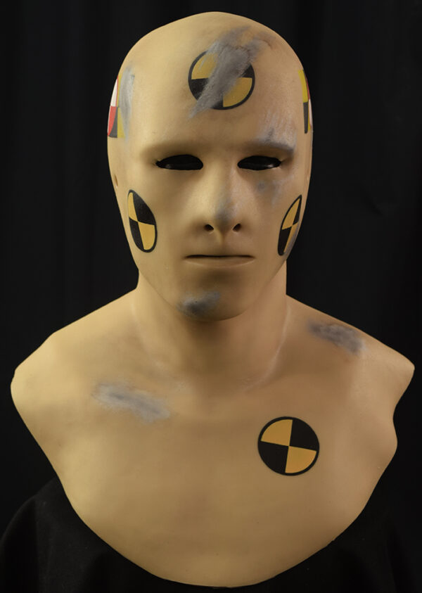 Smooth Silicone Mask - Artist Special: Crash Test Dummy