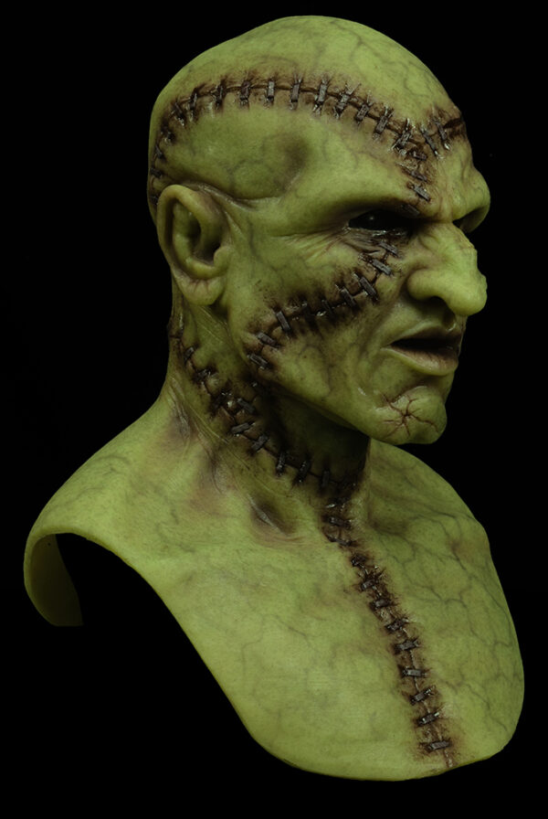 Boris the Creature Silicone Mask - Green - Image 2