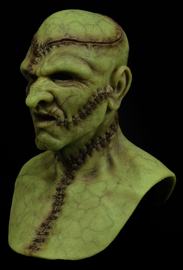 Boris the Creature Silicone Mask - Green - Image 3