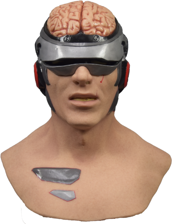 Brain Game Silicone Mask - Flesh