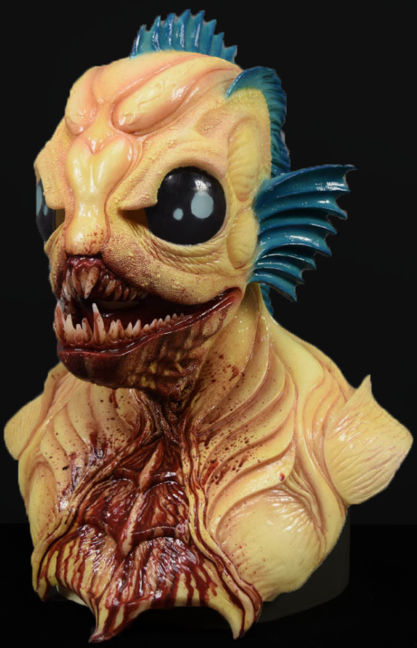 Dagon the Deep One Silicone Mask - Bloody Flounder