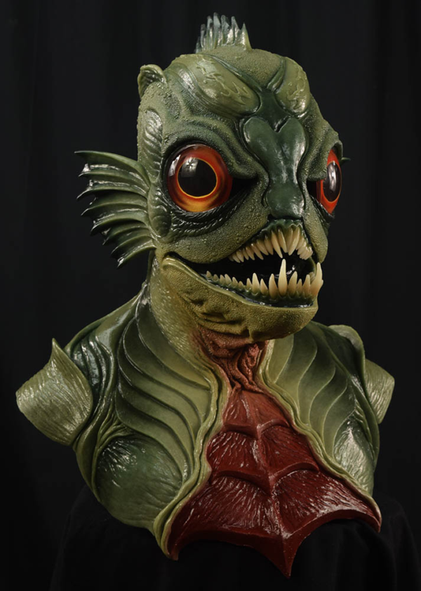 Dagon the Deep One Silicone Mask - Green Piranha