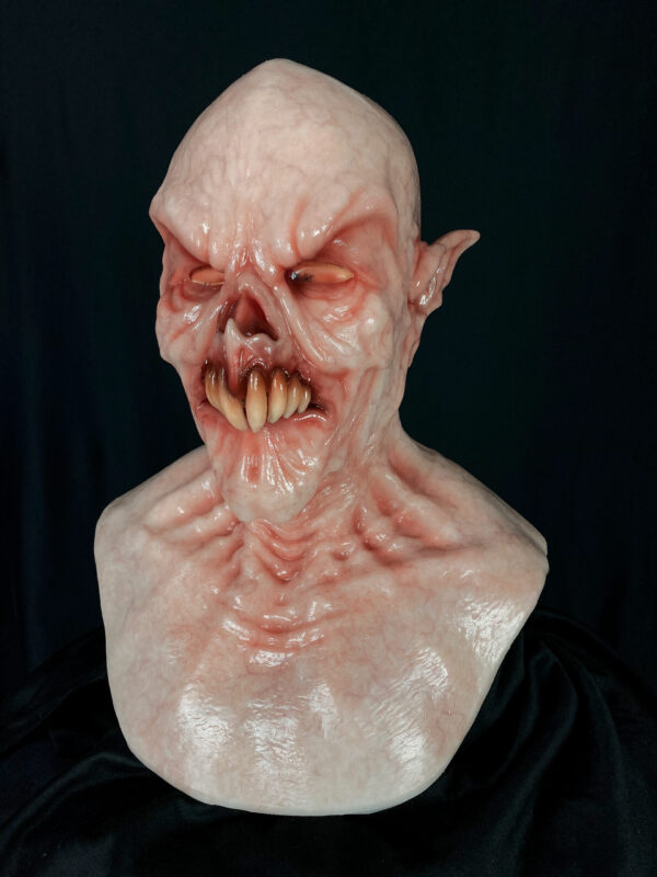 Baron Overbite the Vampire Silicone Mask - Translucent