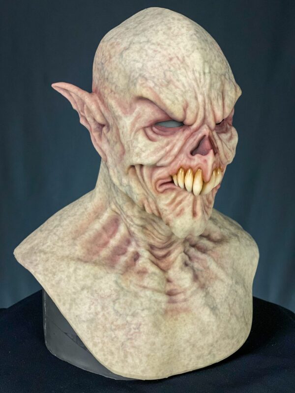 Baron Overbite the Vampire Silicone Mask - Pale - Image 5