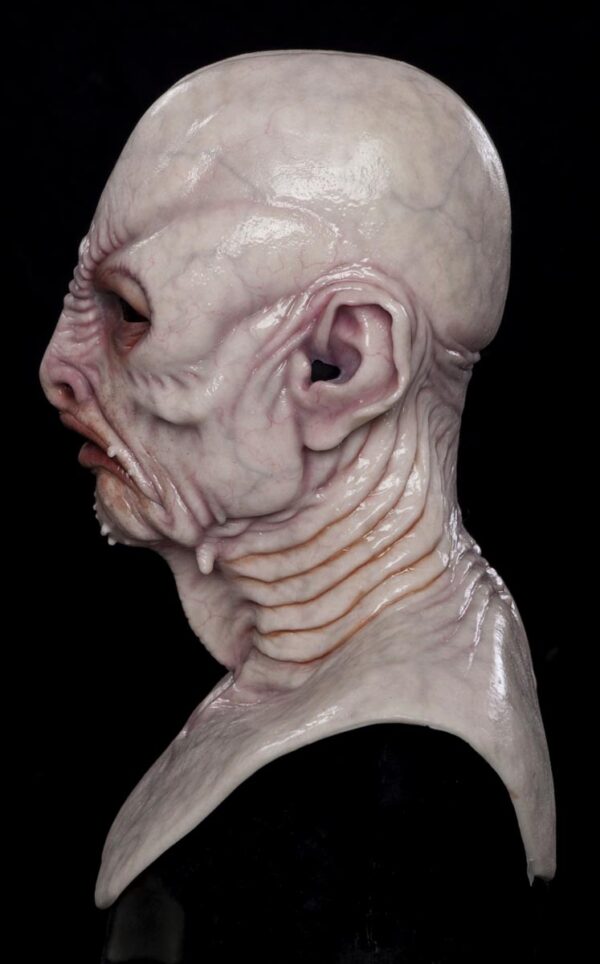 Barnabas the Fish Silicone Mask - Worm White - Image 4