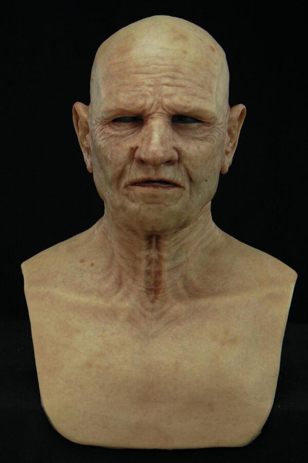 Codger the Old Man Silicone Mask - Caucasian Pale