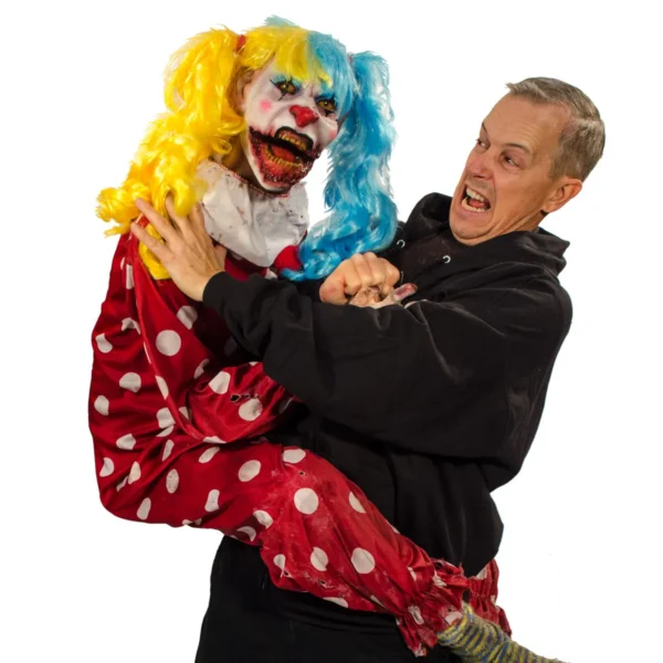 Lola the Clown Puppet w/moving mouth - Image 3