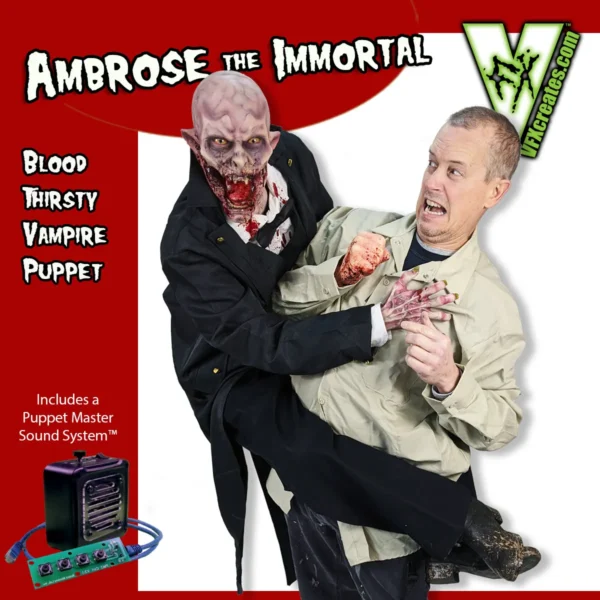 Ambrose The Immortal – Vampire Puppet in Tux w/moving mouth