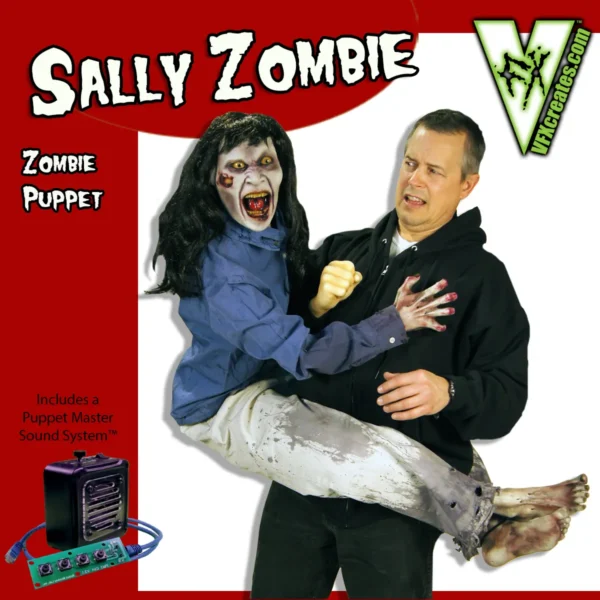 Attack Zombie Sally Puppet