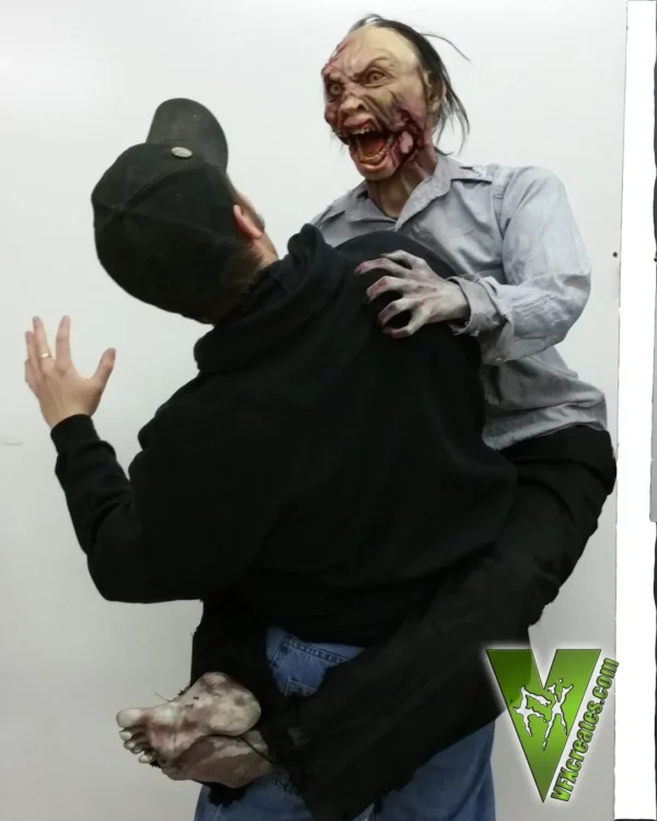 Zombie Hans Deadman Puppet w/moving mouth - Image 2